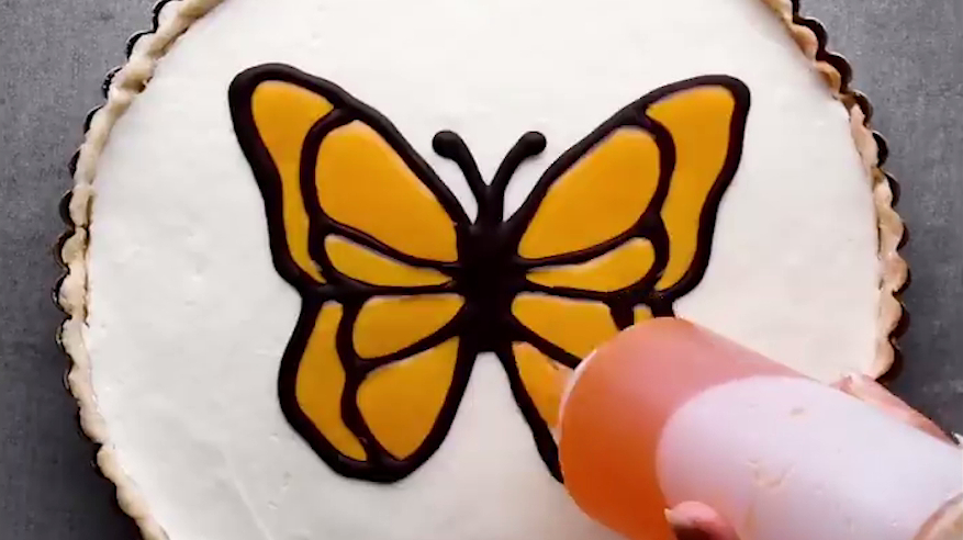 看颜值的蛋糕,特别适合做给孩子吃,好看又美味