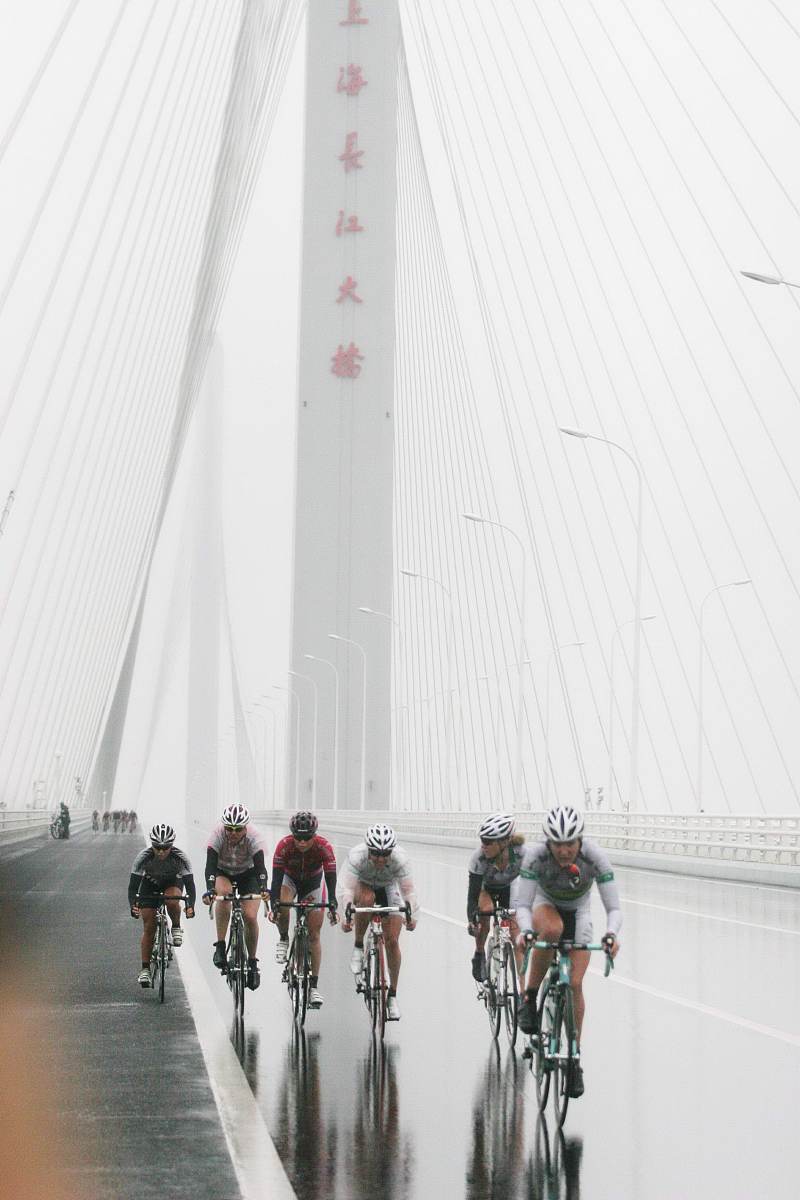 2010年5月9日,中国上海,2010年环崇明岛国际自行车系列赛女子公路世界