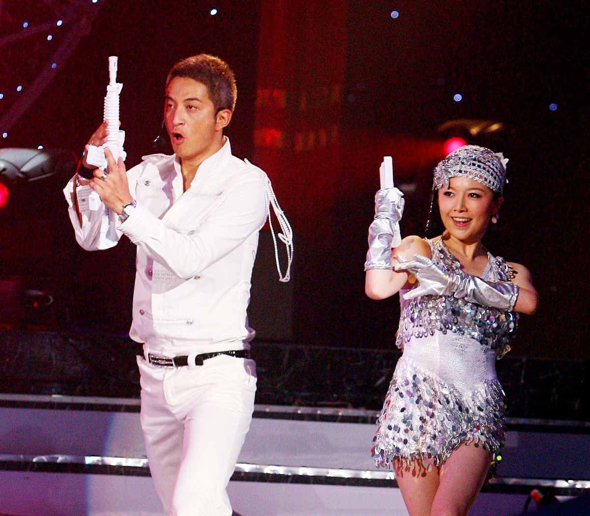 2007年6月29日,长沙,快乐男生5进4比赛.吉杰,唐笑+++_+++快乐男生,