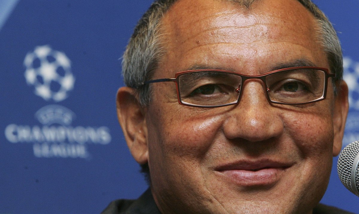 milan, italy - september 26:  headcoach felix magath smiles duri
