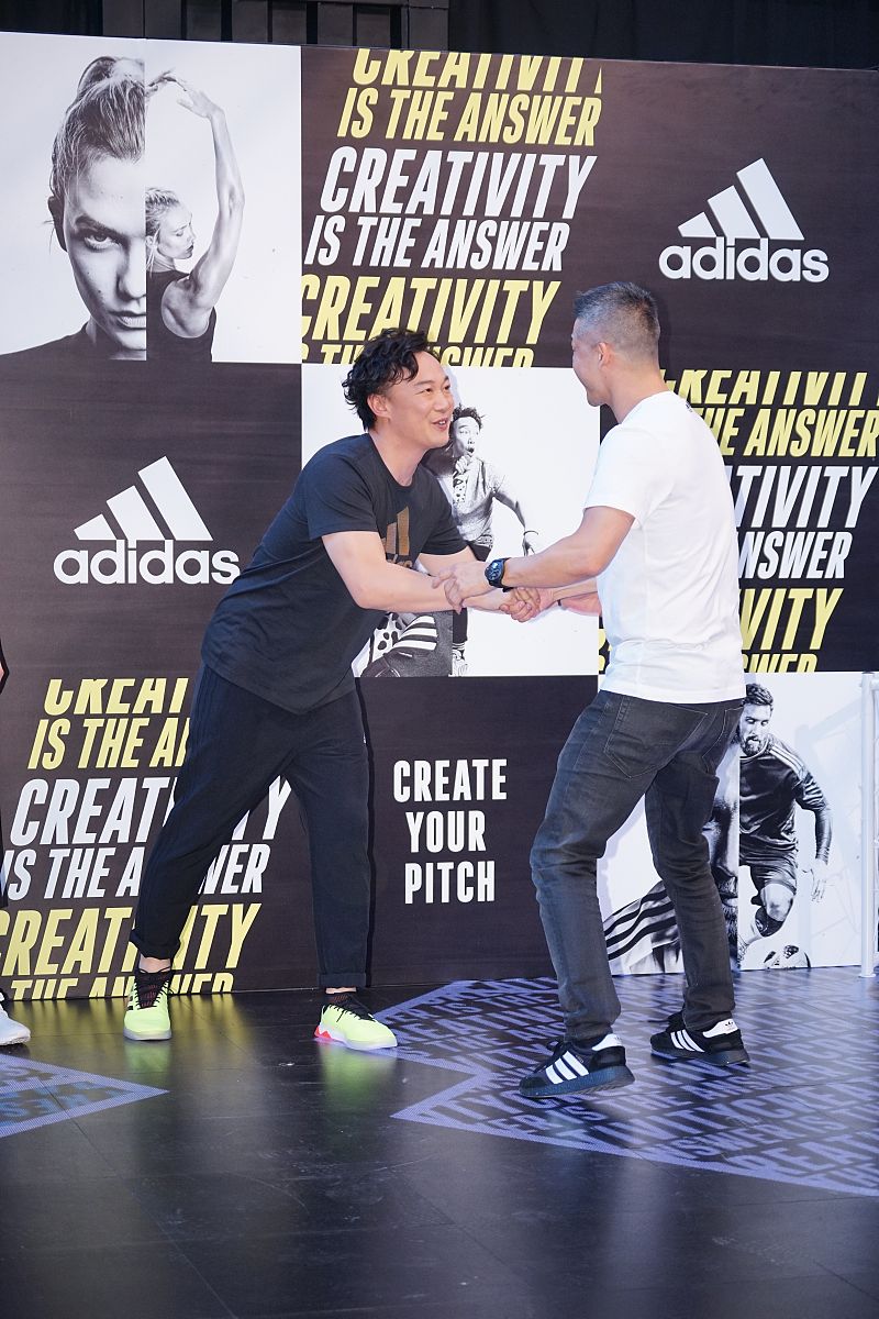 2018年6月12日,香港,俄罗斯世界杯"create your pitch"企划启动礼.陈