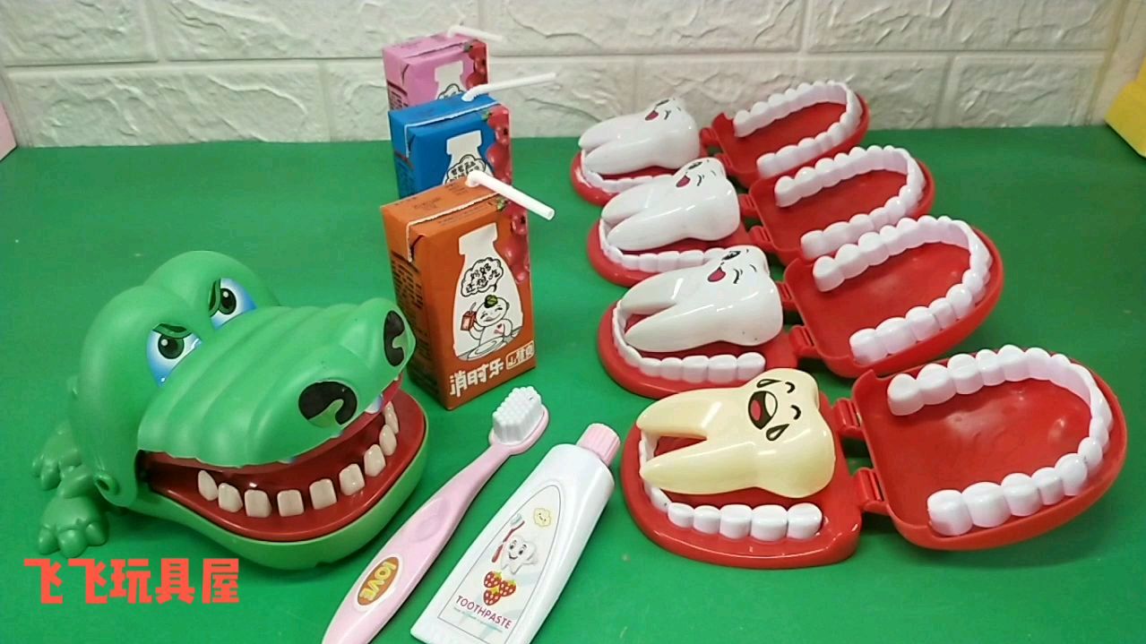 小鳄鱼的牙齿怎么哭了?