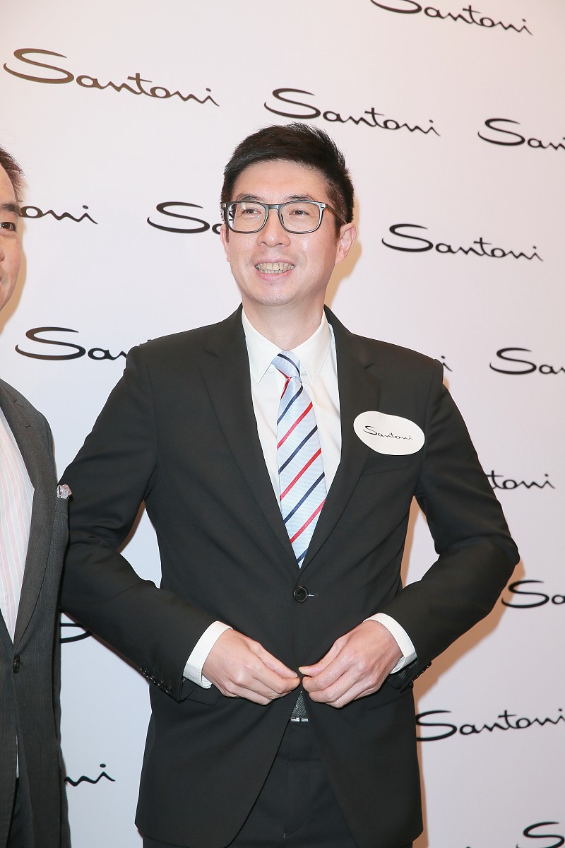 2014年5月9日,香港,santoni专门店开幕礼***_***