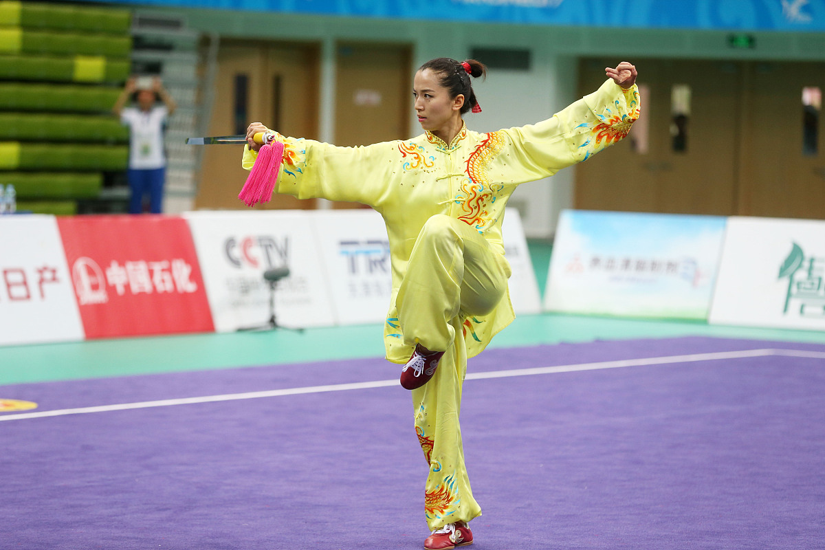 42式太极剑背向口令