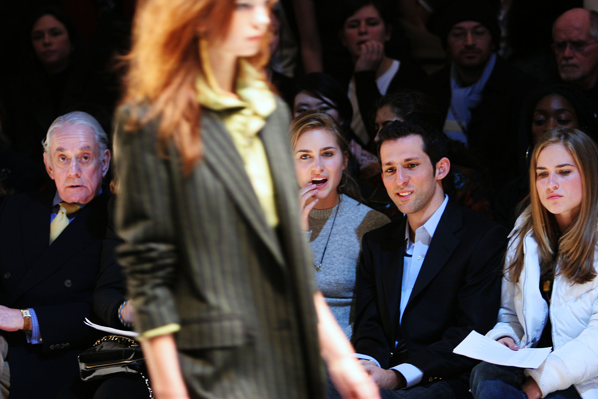 new york - february 05:  model lauren bush and poet can yeginsky