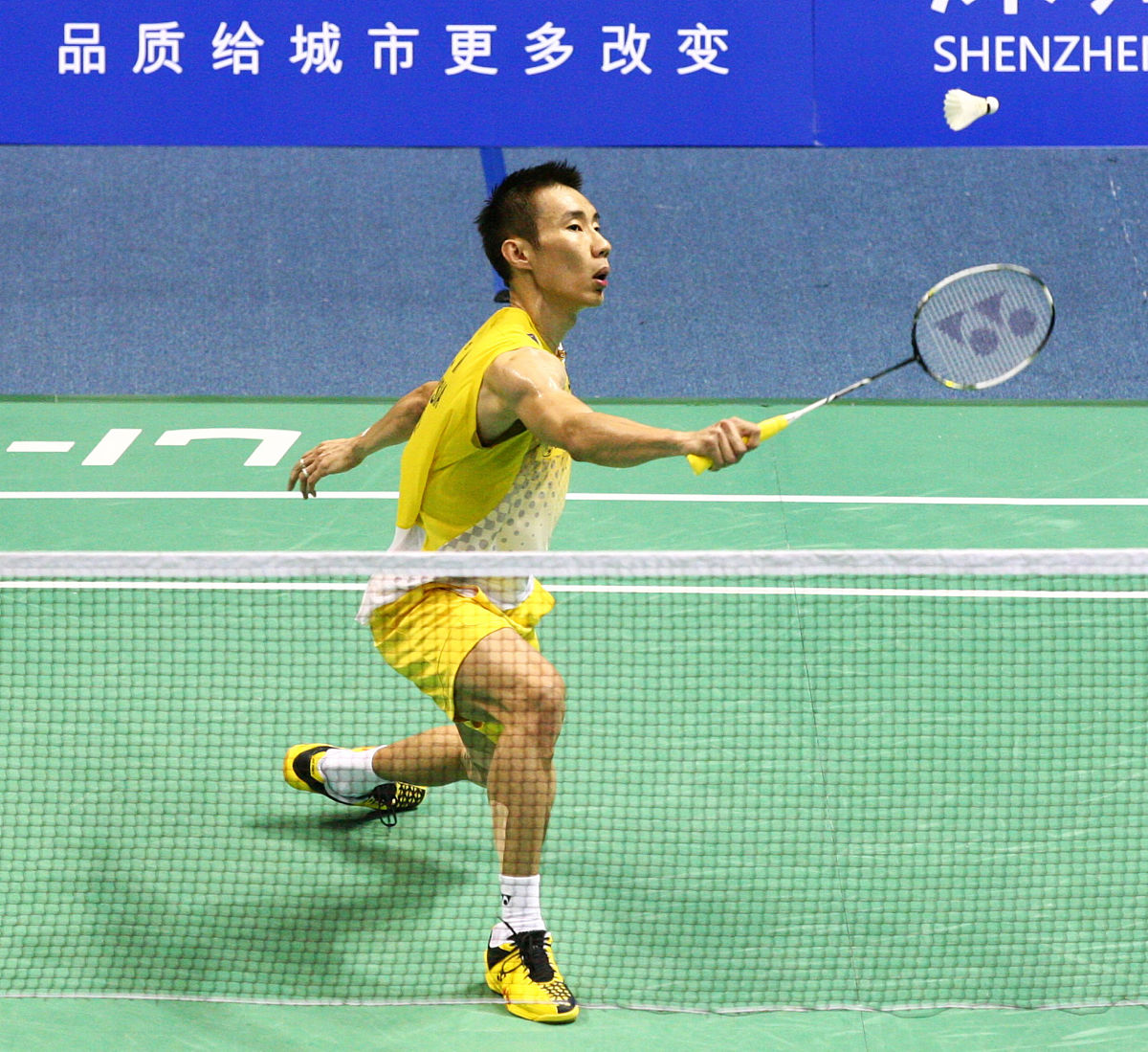 那我第一个问题问的是双打选手你为什么回答李宗伟