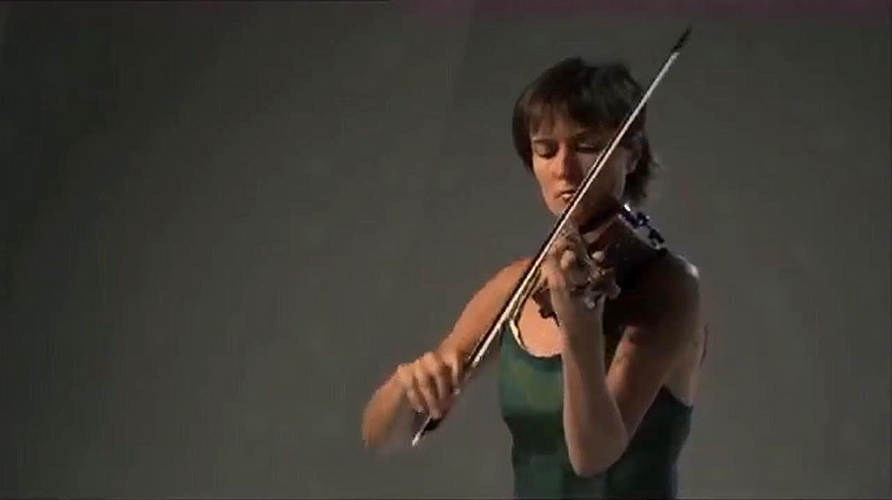 [图]大师穆洛娃小提琴演奏巴赫的《G小调第一奏鸣曲BMV1001—柔板》