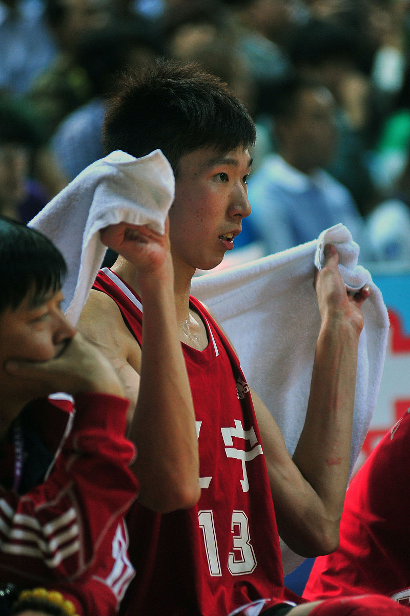 2013年9月3日,辽宁阜新,2013全运会u18男篮小组赛,辽宁vs天津.