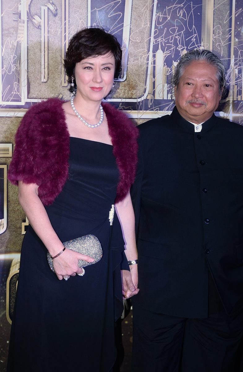 2015年11月3日,北京,2015亚洲影响力东方盛典红毯.***_***洪金宝夫妇