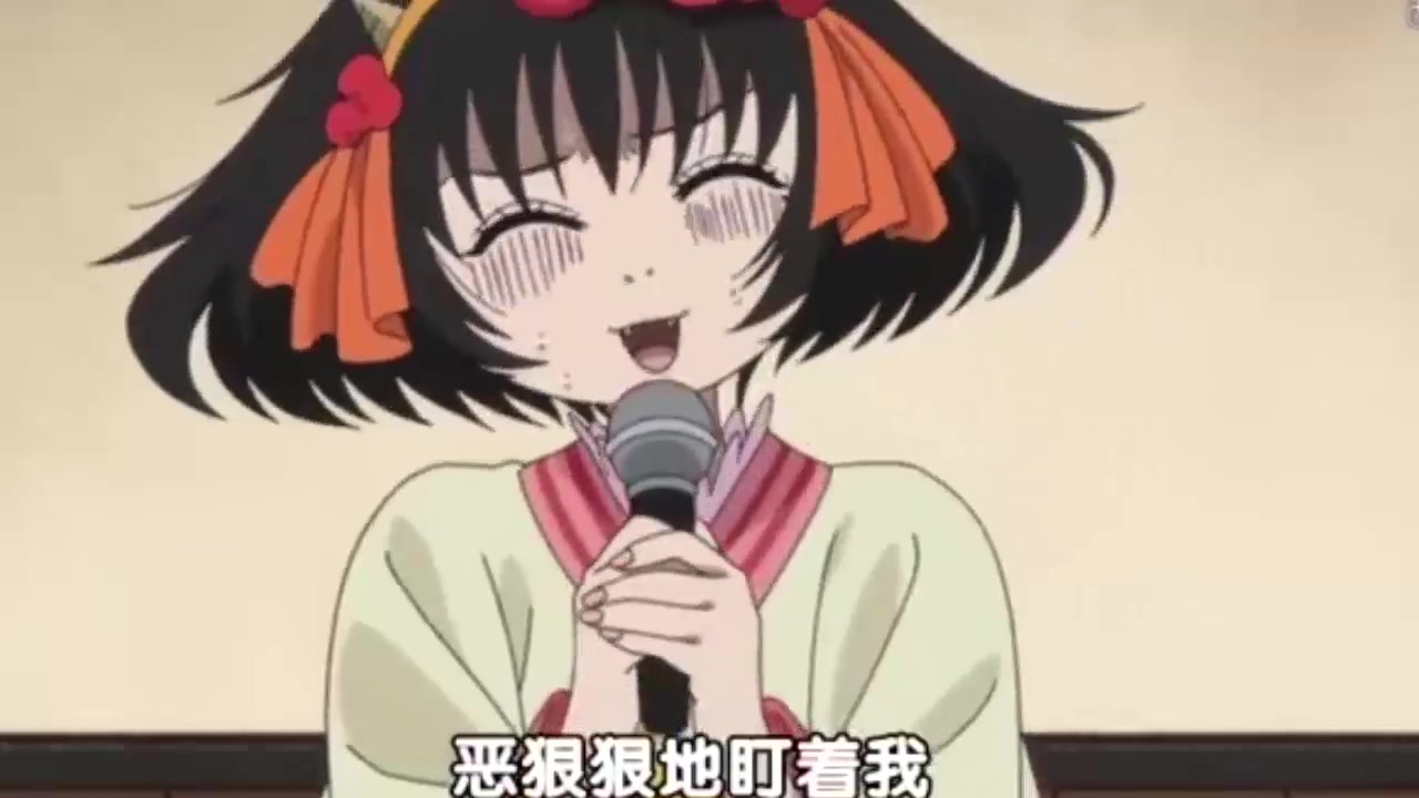 鬼灯为什么要送可爱的女孩子金鱼草啊?蜜桃真纪一下子脸色变了!