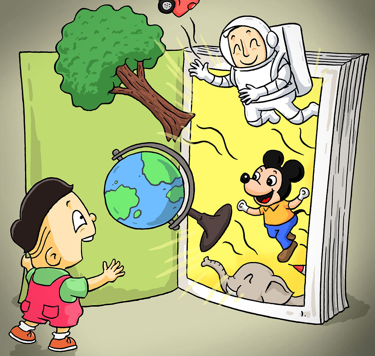 有关于读书的启示具体事例作文10000字