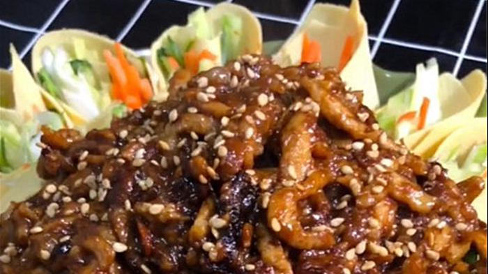 小朋友最喜欢吃的京酱肉丝,好吃又好看,快来学学吧!