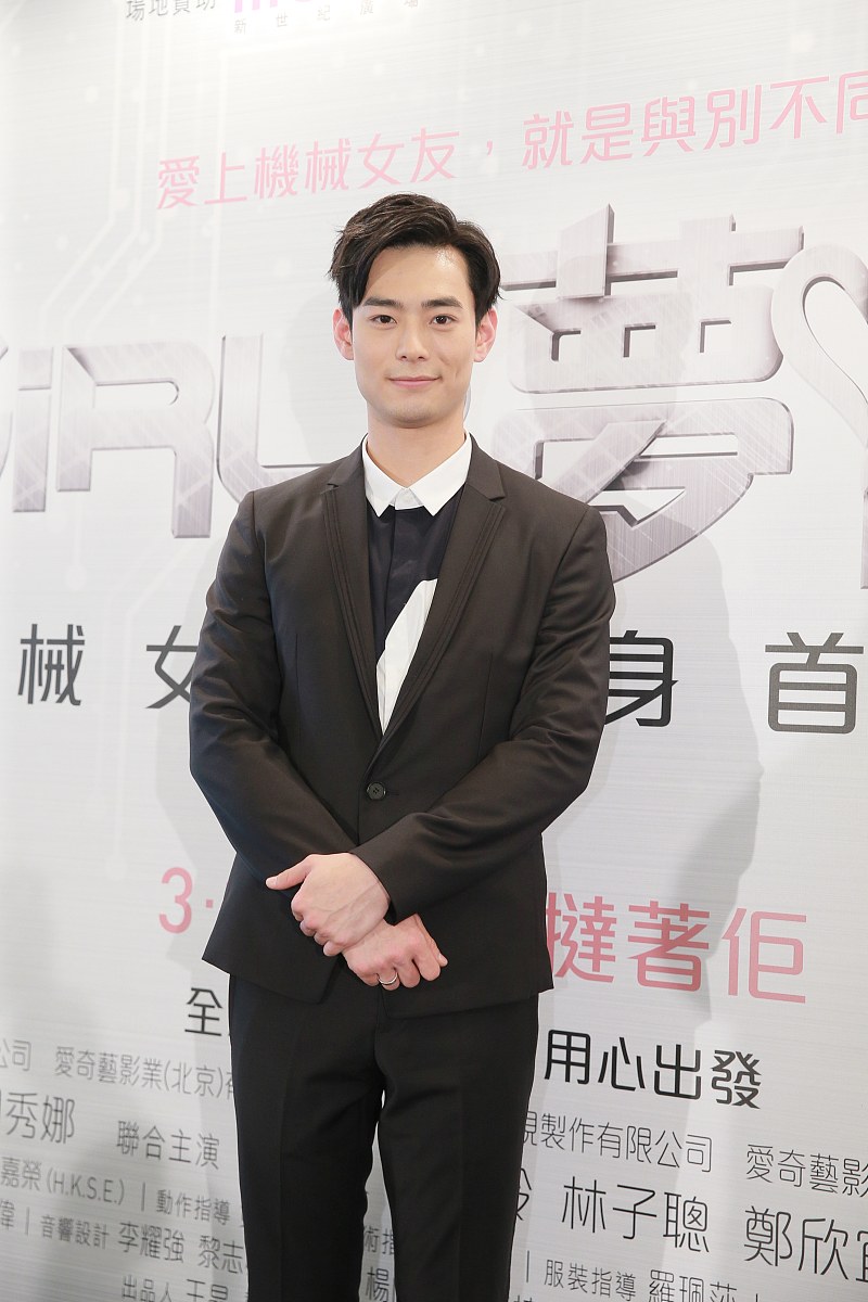 2016年3月7日,香港,电影《i girls梦情人》宣传活动.***_***何浩文