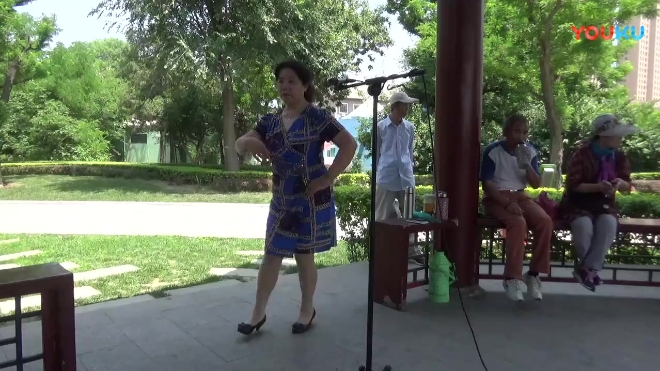 李士静女士演唱京剧《西施》水殿风来秋气紧