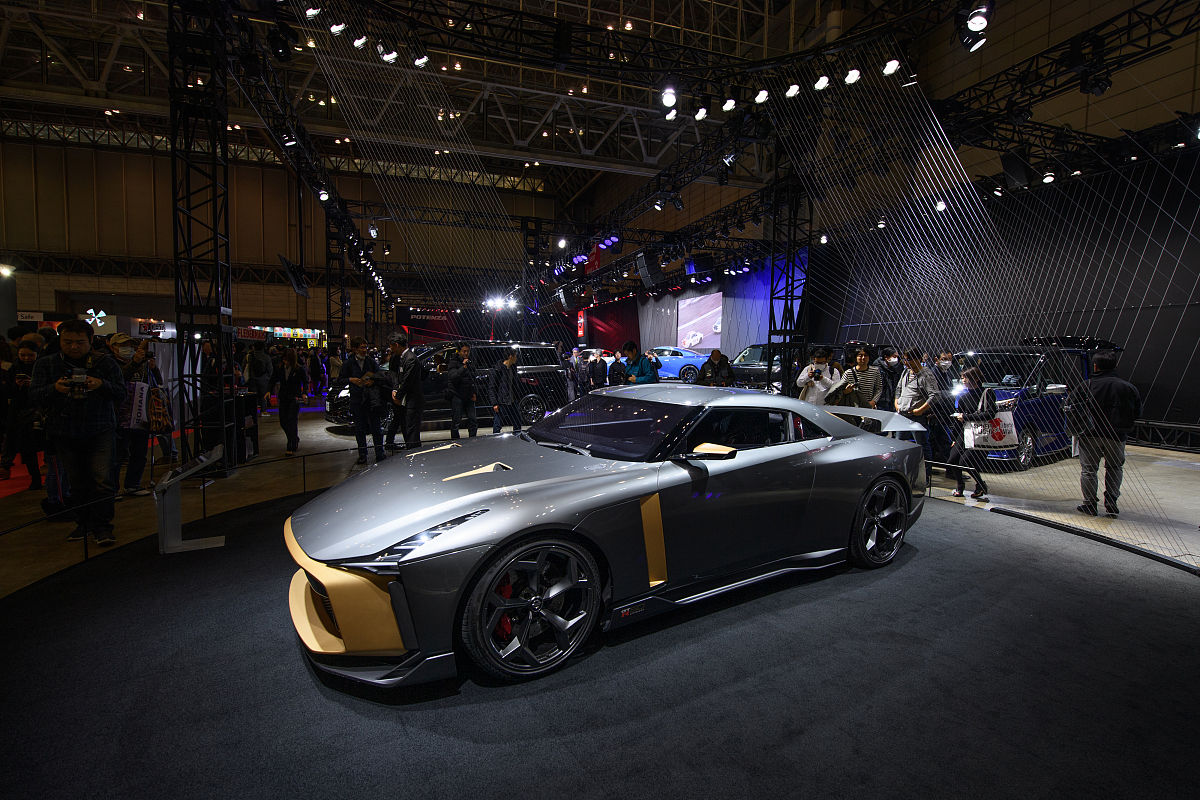 当地时间2020年1月10日,日本千叶,东京汽车沙龙举行.a nissan motor c