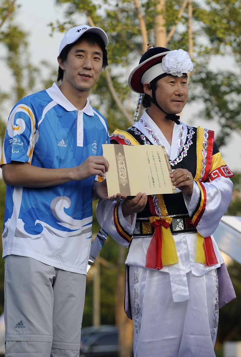 2008年9月5日,"中国故事"主题文化活动在北京奥林匹克公园中心区举行