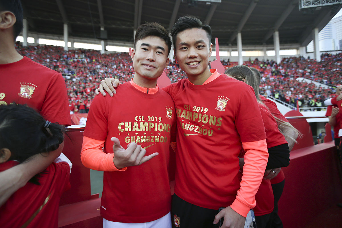 2019年12月1日,广东广州,2019中超第30轮,恒大淘宝3-0申花, 赛后恒大