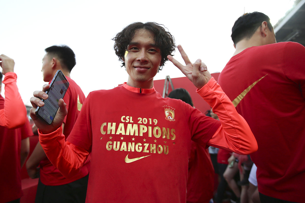 2019年12月1日,广东广州,2019中超第30轮,恒大淘宝3-0申花, 赛后恒大