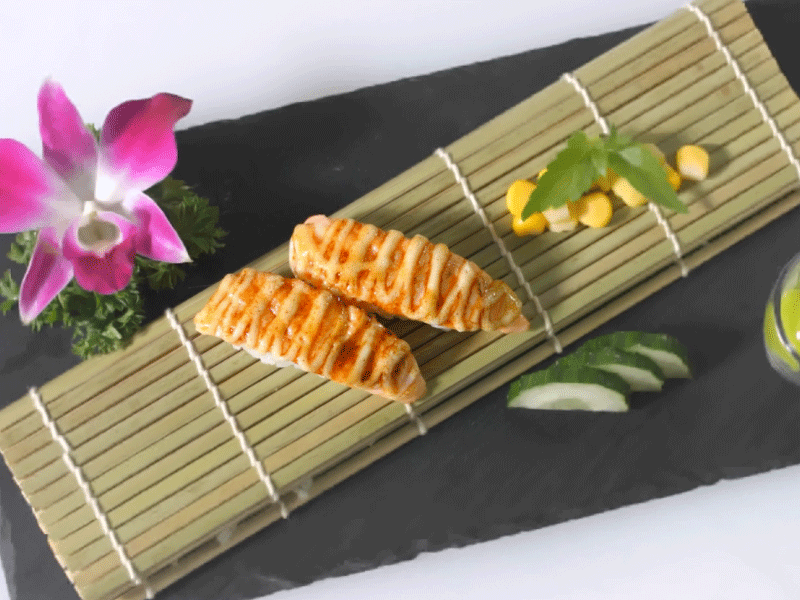 焦糖三文鱼寿司