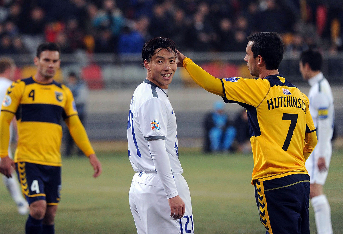 2012年3月7日,中国天津,2012亚冠联赛小组赛g组首轮,天津泰达vs中央海