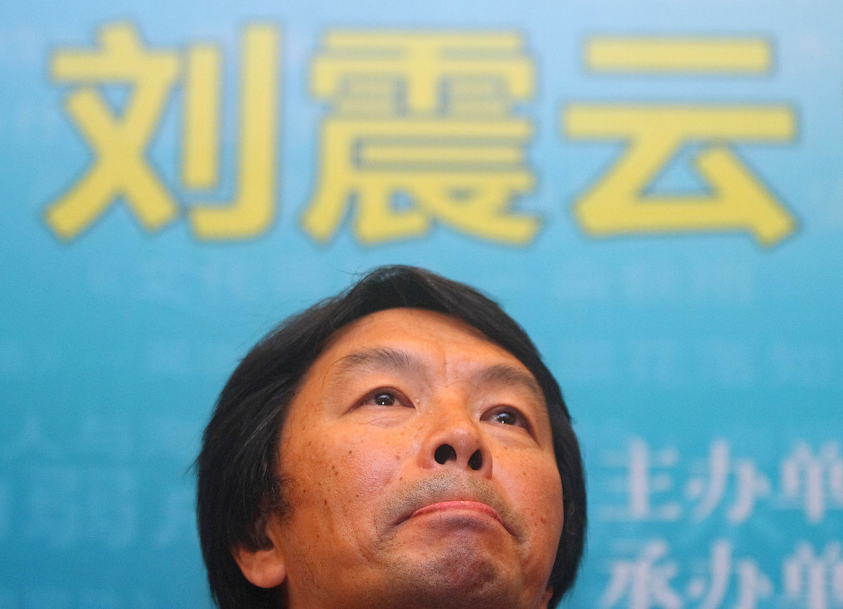 2012年10月27日,浙江省杭州市,刘震云杭州漫谈文学.2012年10月27日,杭