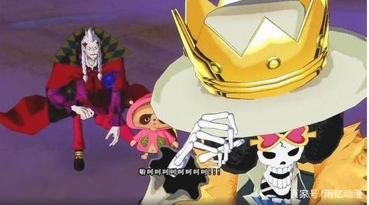 海贼王:布鲁克坐实最强男人洛克斯,红伯爵俯首