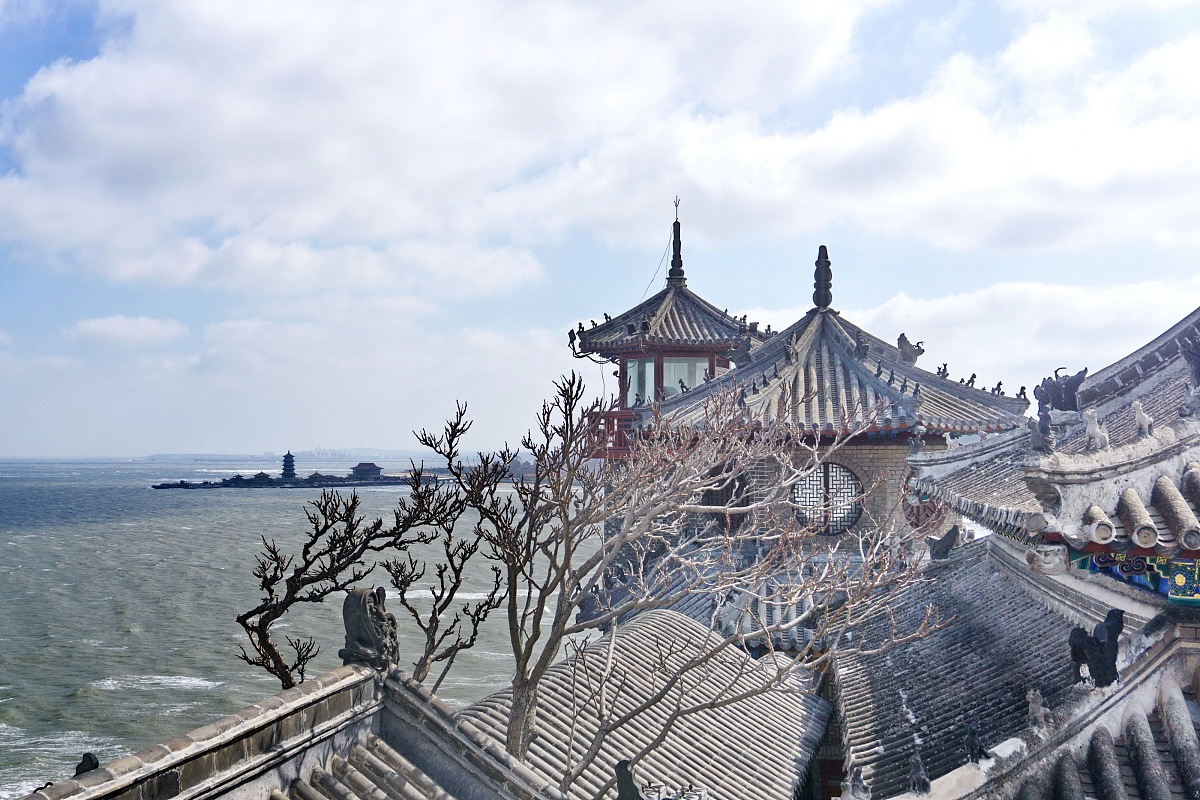 ***_***2018年3月8日,山东烟台,蓬莱阁景区.