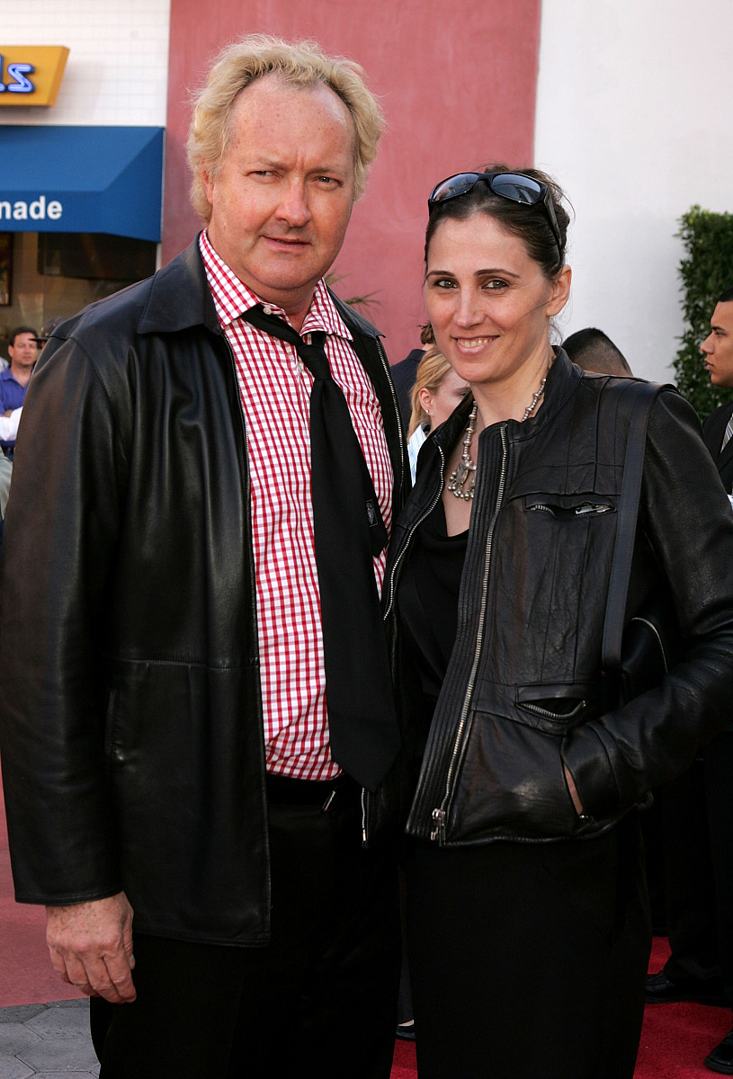universal city, ca - may 23:  actor randy quaid (l) and evi quai