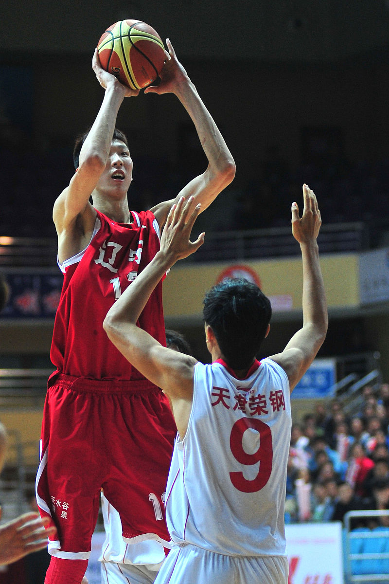 2013年9月3日,辽宁阜新,2013全运会u18男篮小组赛,辽宁vs天津.
