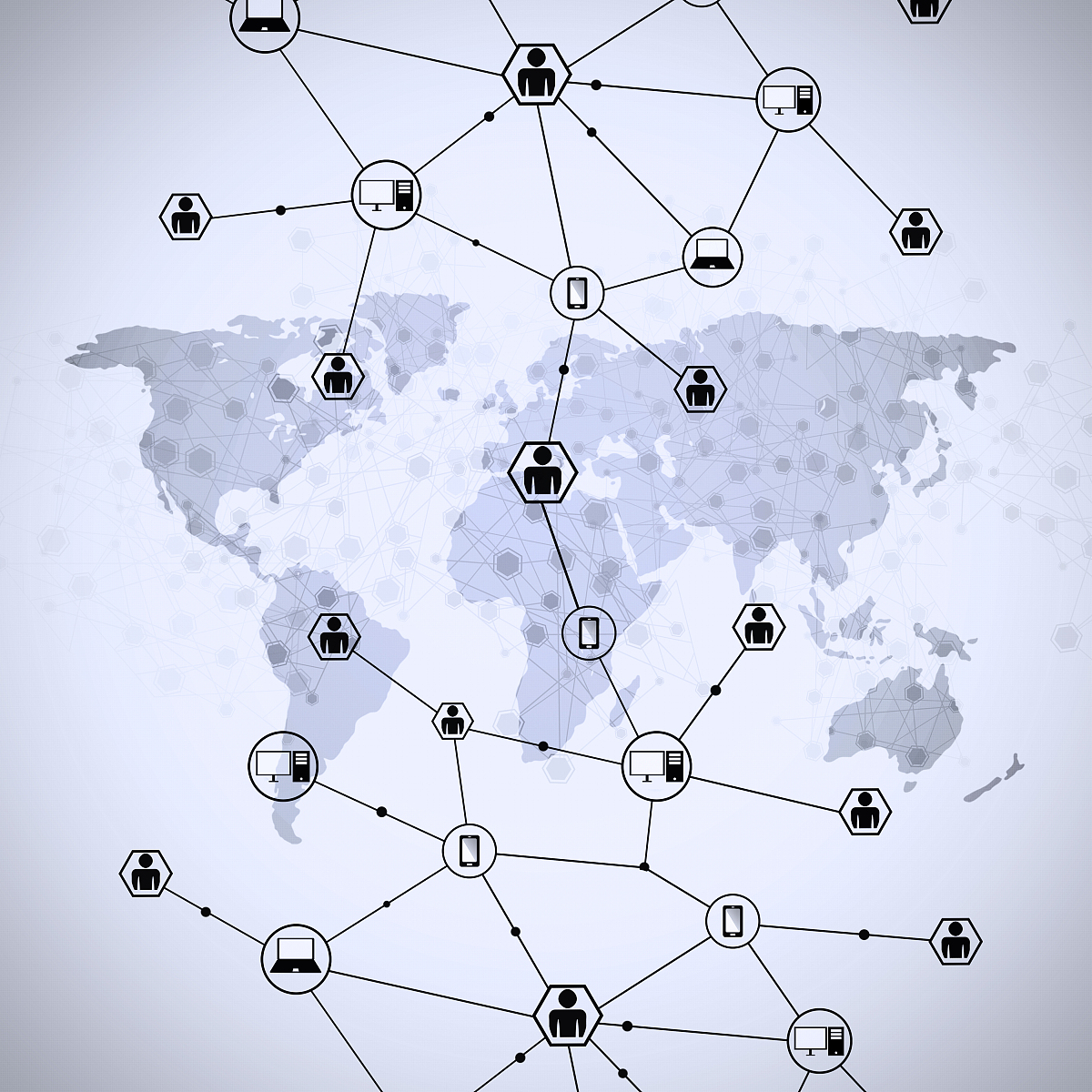 把这段话阐述得更加通俗易懂除了高级中心地本身所包念的次一级中心地腹地外其它次一级中心地的服务范围都是被分割的对行政管理来说显然是不便的。基于此克里斯塔勒从行政管理角度出发提出新的中心地网络。在新的中心地网络中为保证周边个次一级中心地的服务范围被高一级屮心地覆盖将六边形的规模扩大。在基于行政原则形成的中心地网络中由于聚落中每位客户购买中心性商品或服务所行走的平均距离大于另外两种网络系统所以行政原则下