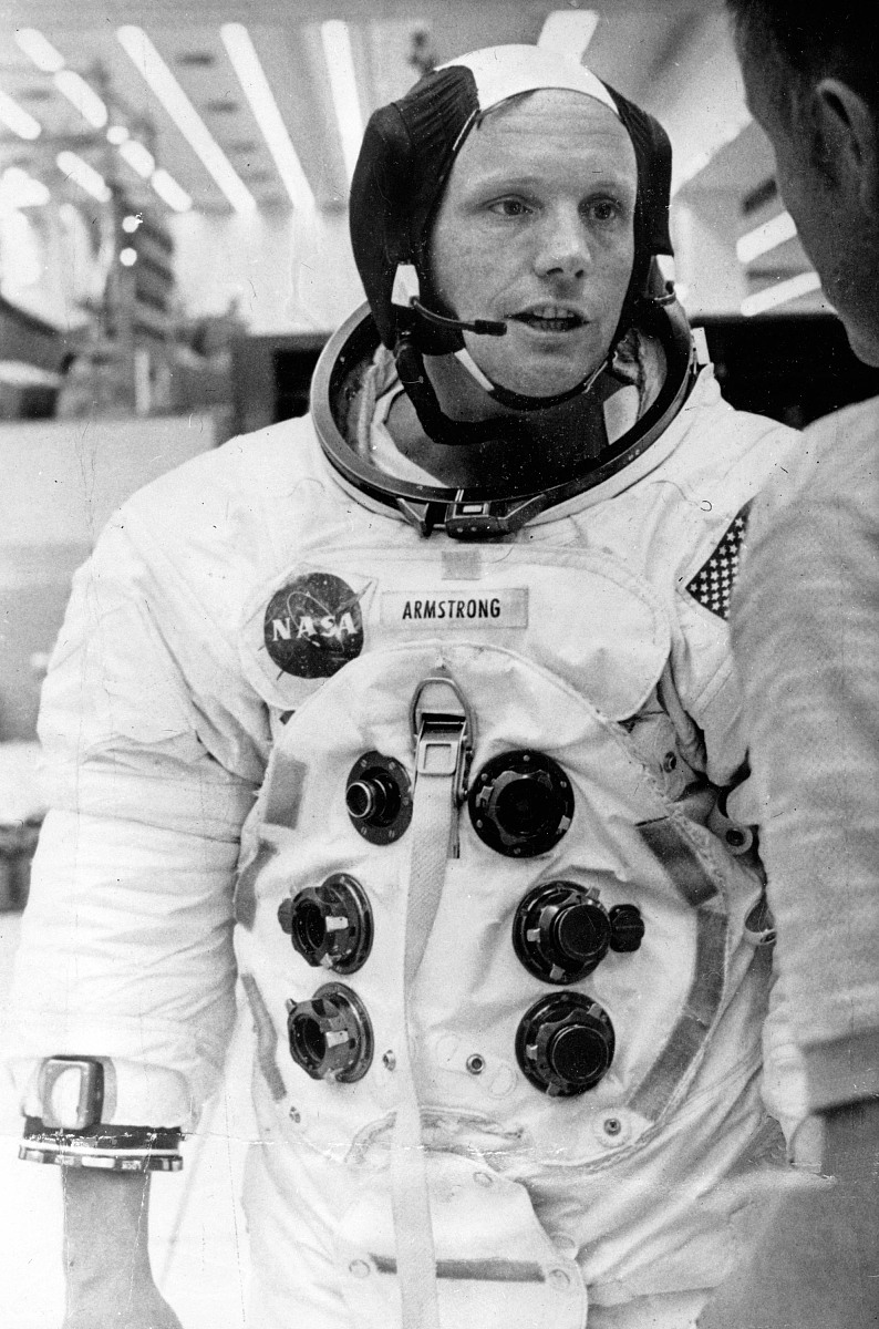 Who was the first visitor to moon from earth