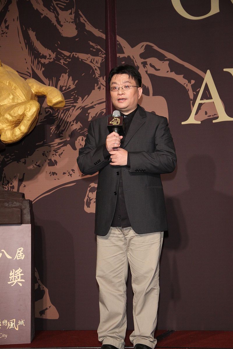 2011年10月4日,台北,新一代女神陈妍希及从搞笑谐星转战电影圈的陈汉