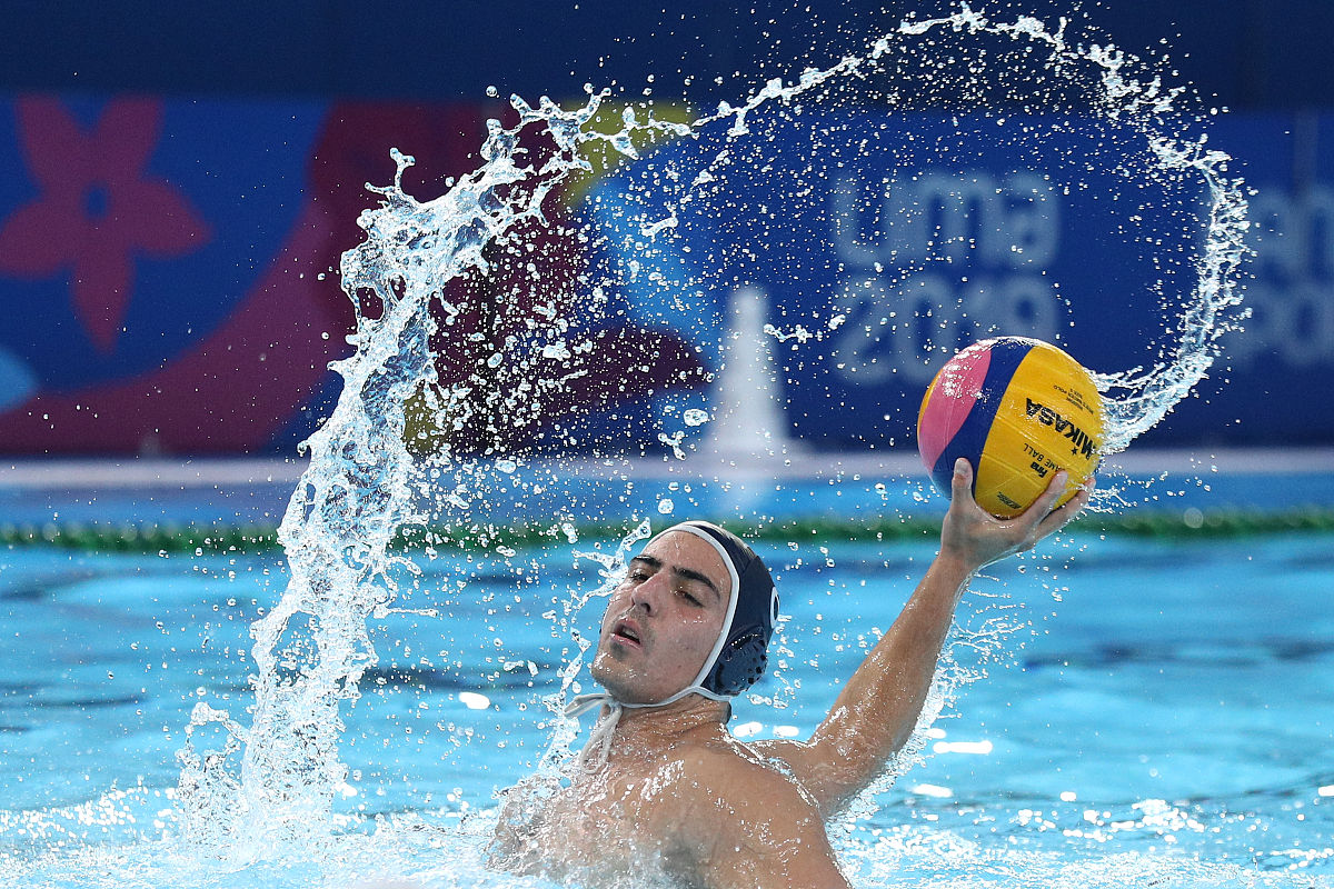 lima, peru - august 10: luca cupido #6 of the united states shoo