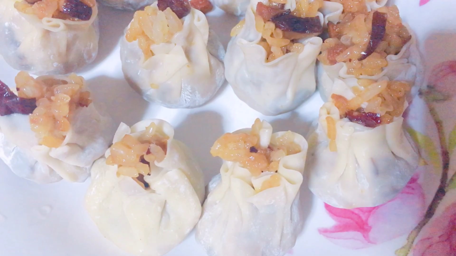 做法简单腊肉烧卖,广东早茶特色小吃,必点!