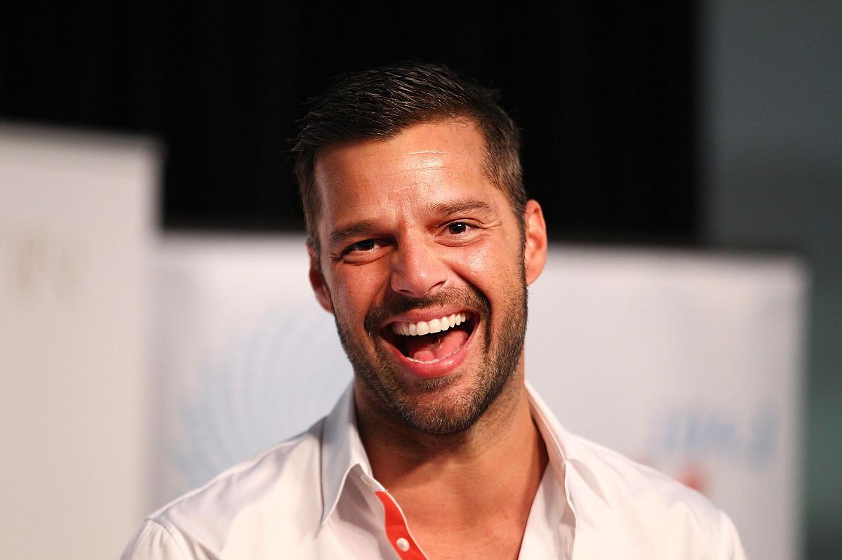 2013年5月10日讯,悉尼,当地时间5月9日,瑞奇·马丁(ricky martin)出席