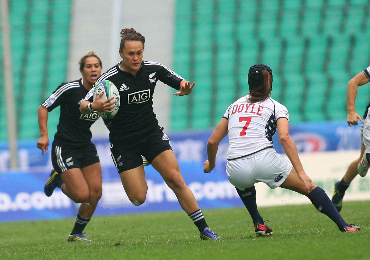 2013年3月31日,广州,2013世界女子七人制橄榄球赛,新西兰vs美国.***_*