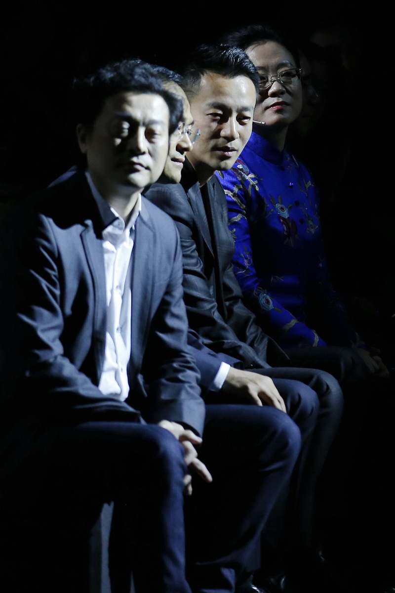 2017年3月27日,北京,中国国际时装周(2017/2018秋冬系列):eve cina品