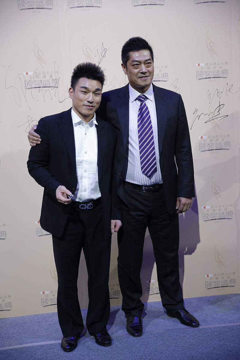 2014年1月11日,北京万事达中心,2013cctv体坛风云人物颁奖典礼举行.**