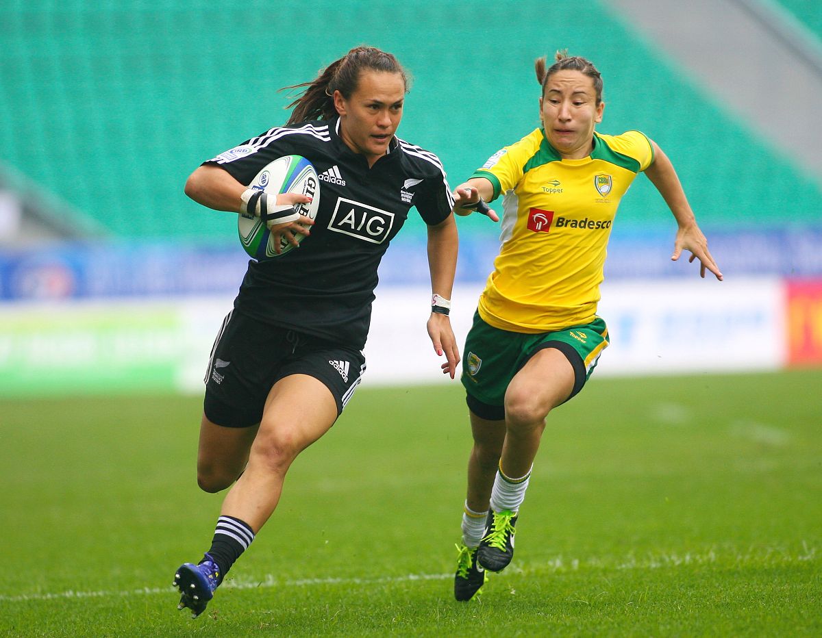 2013年3月30日,广州,2013世界女子七人制橄榄球赛,新西兰29-0巴西.***