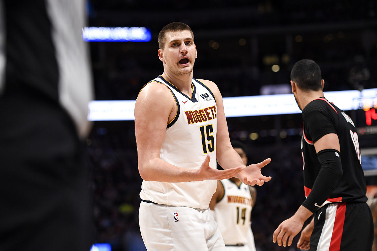 2019年5月7日,美国,18/19nba西部半决赛g5,波特兰开拓者vs丹佛掘金.de