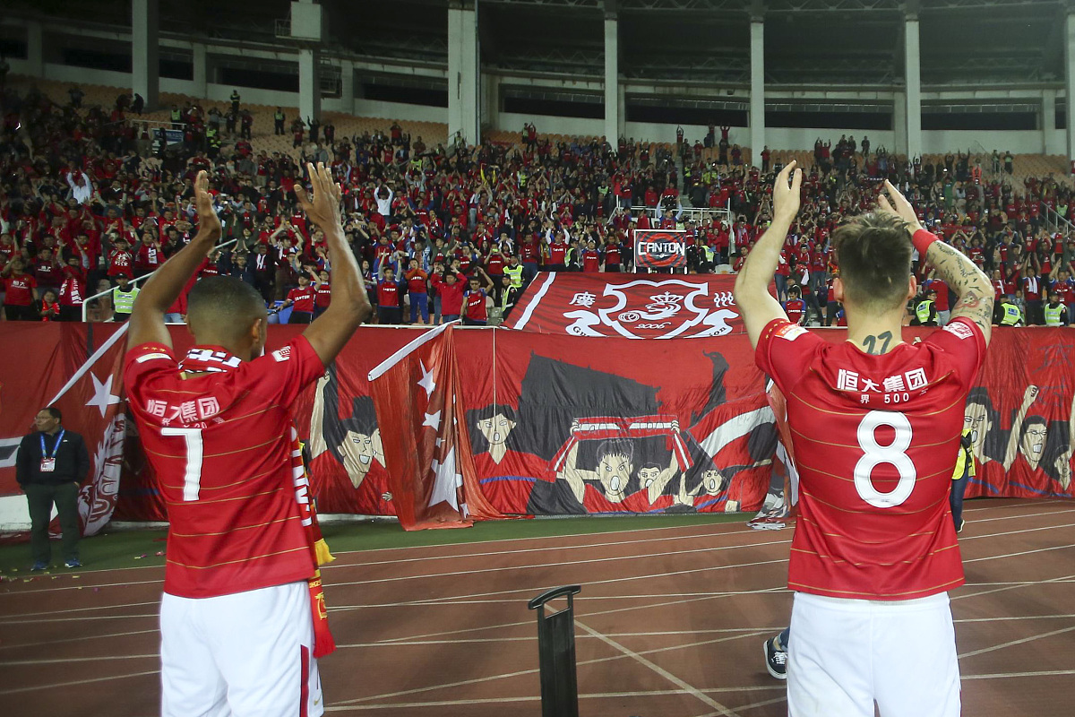 2018年3月9日,广州,2018中超次轮,广州恒大淘宝5-0长春亚泰,恒大众将