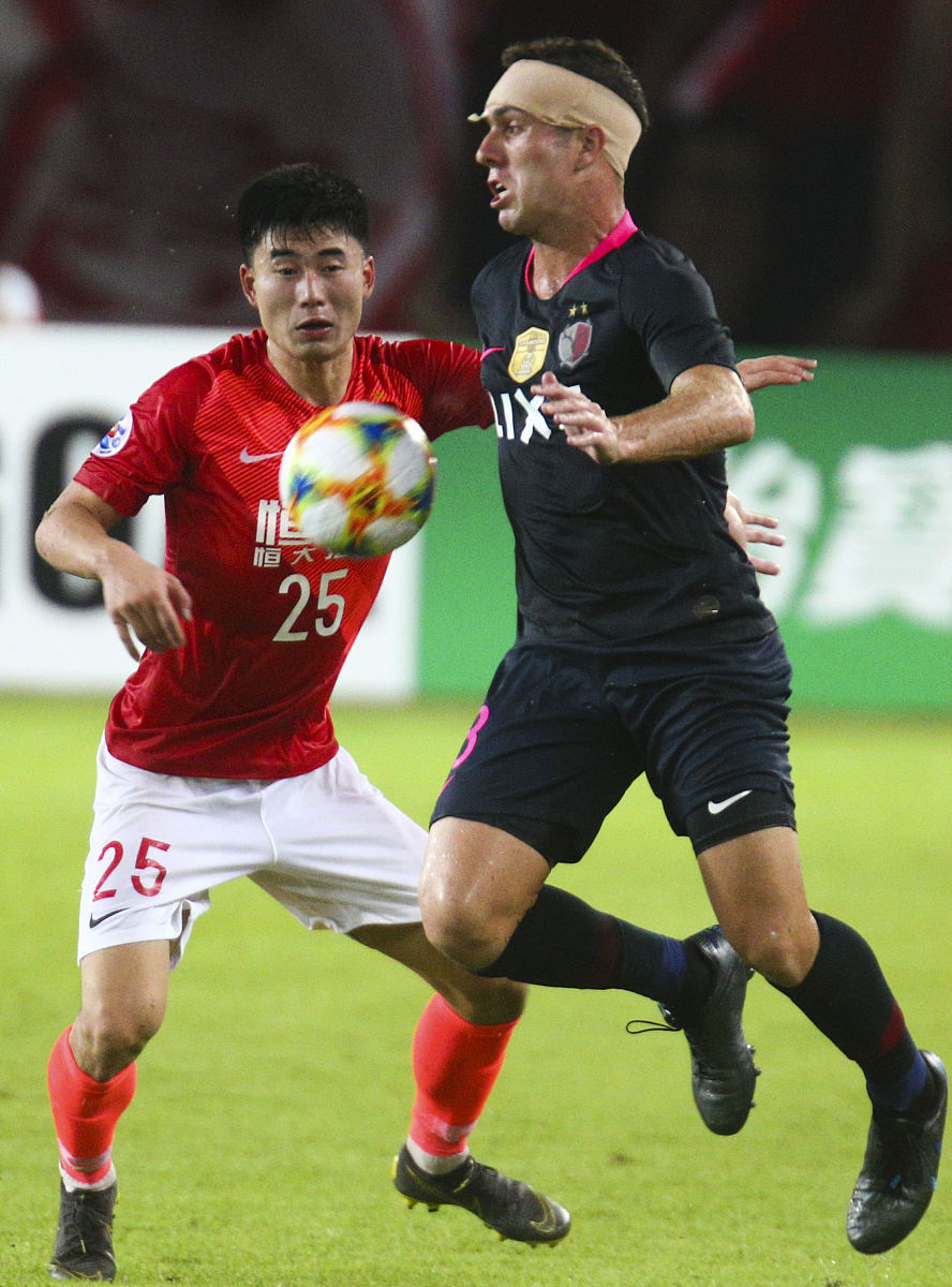 2019年8月28日,广东广州,2019亚冠1/4决赛首回合,广州恒大淘宝0-0鹿岛