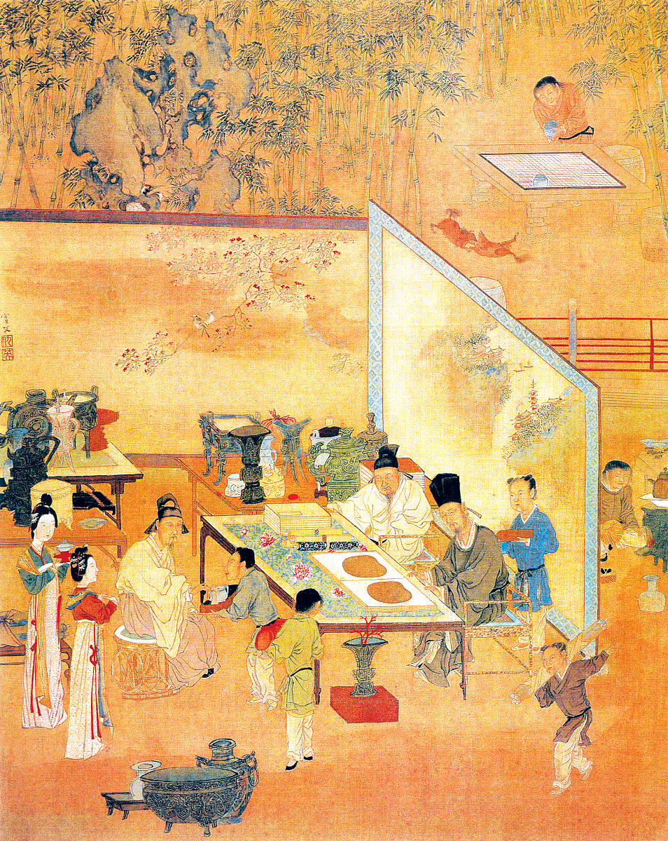 三画四彩：唐代绘画的独特表现形式