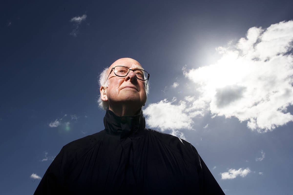 理论物理学家彼得·希格斯(peter higgs)肖像.***_***september 10, 2