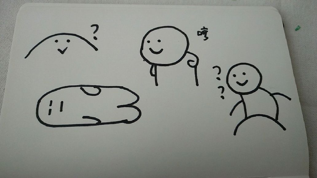 可爱的简笔画表情包,简单又好玩,你学会了吗