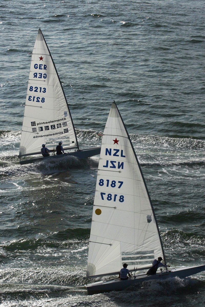 2007年8月21日,山东青岛,青岛国际帆船赛21日赛况.+++_+++帆船,国际帆
