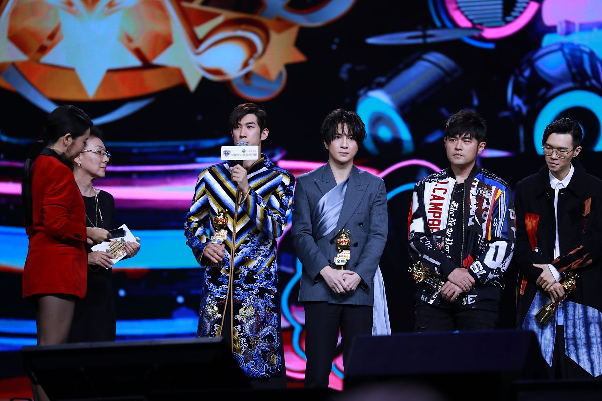2019年8月30日,澳门,2019澳门华歌榜华人歌曲音乐盛典.周杰伦 方大同