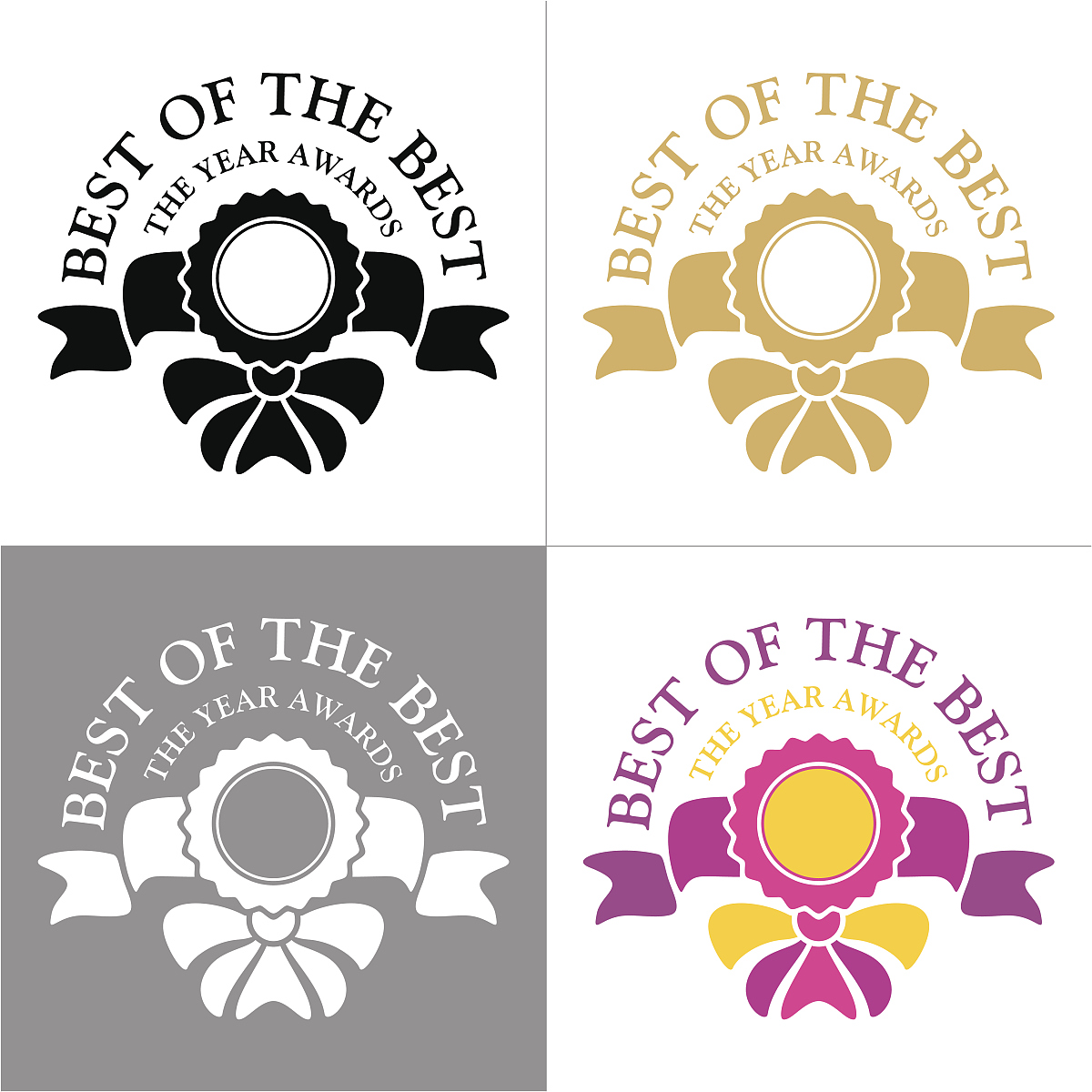 decorative awards frame