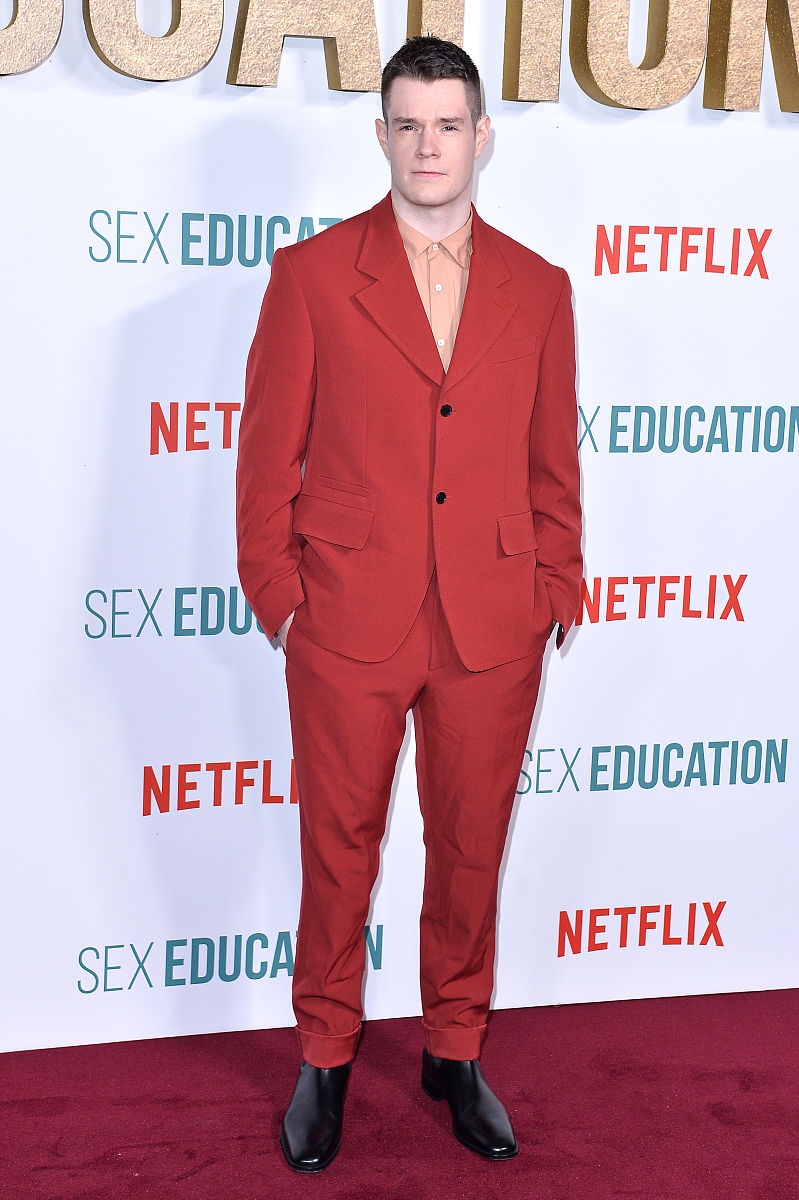 当地时间2020年1月8日,英国伦敦,明星出席《sex education》全球首映.
