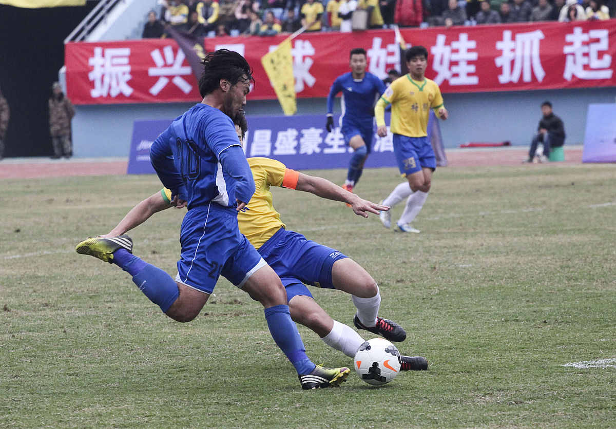 2014年2月12日,梅州市,2014梅县贺岁杯足球赛,梅县客家vs哈尔滨毅腾.*